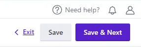 Customer.io campaign trigger setup page with the Save & Next button in the top-right corner