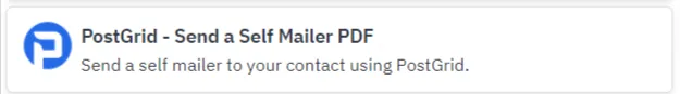 Self-Mailer PDF app